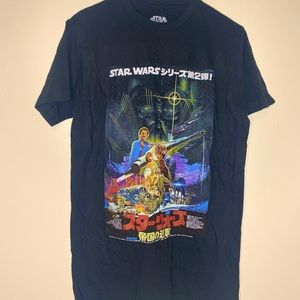 Star Wars Black tee t-shirt Disney Small NWT